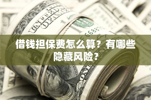 济南借钱担保费怎么算？有哪些隐藏风险？