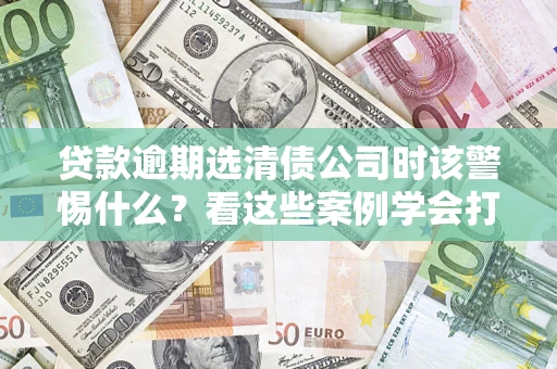 济南贷款逾期选清债公司时该警惕什么？看这些案例学会打翻身仗