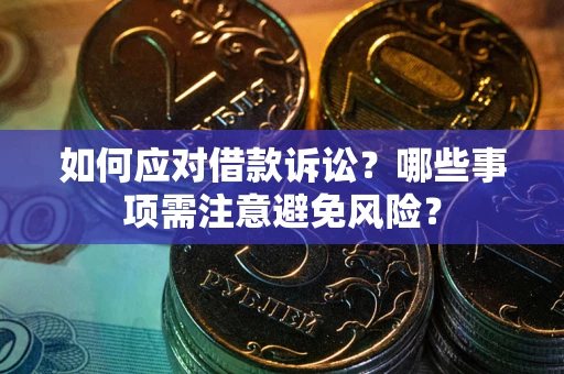 济南如何应对借款诉讼？哪些事项需注意避免风险？