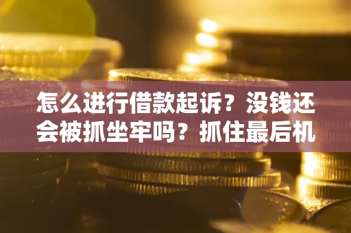 济南怎么进行借款起诉？没钱还会被抓坐牢吗？抓住最后机会！