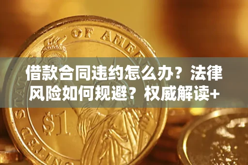 济南借款合同违约怎么办？法律风险如何规避？权威解读+实用指南