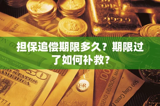 济南担保追偿期限多久？期限过了如何补救？